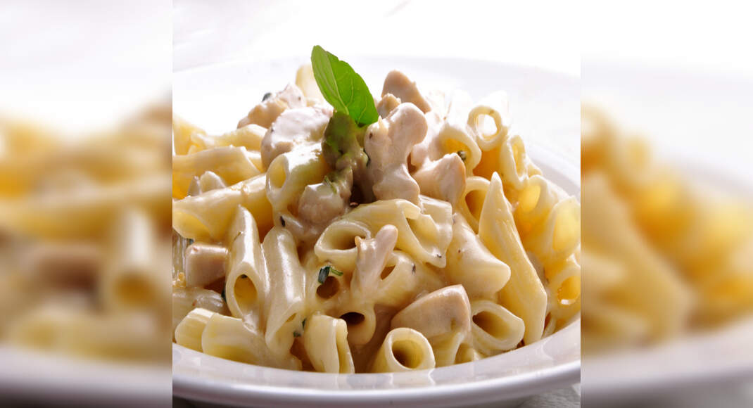 Homemade Pasta in White Sauce Recipe: How to Make Homemade Pasta in White Sauce Recipe | Homemade Ho