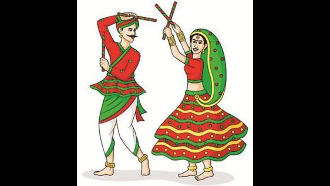 Amazon.com: Crafts of India 2 pcs (1 Pair) Dandiya/Dandia Sticks for  Gujarati Garba Dance (Makes Sound)- Wooden Stick for Navaratri Festival  Ocassion : Musical Instruments