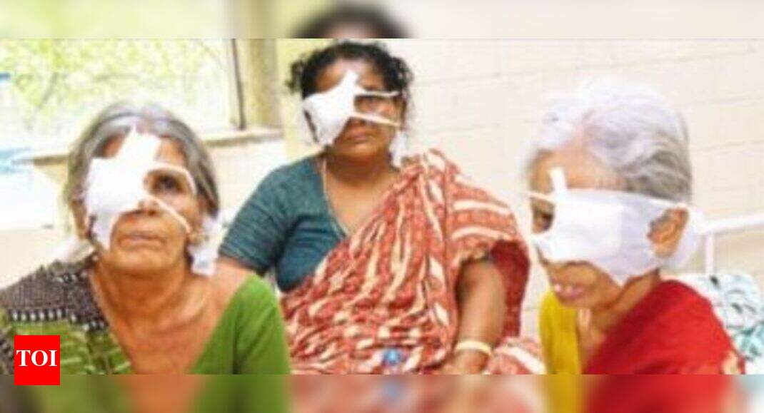 Hyderabad cataract opn botch up: Hospitals ignored alert on infected ...