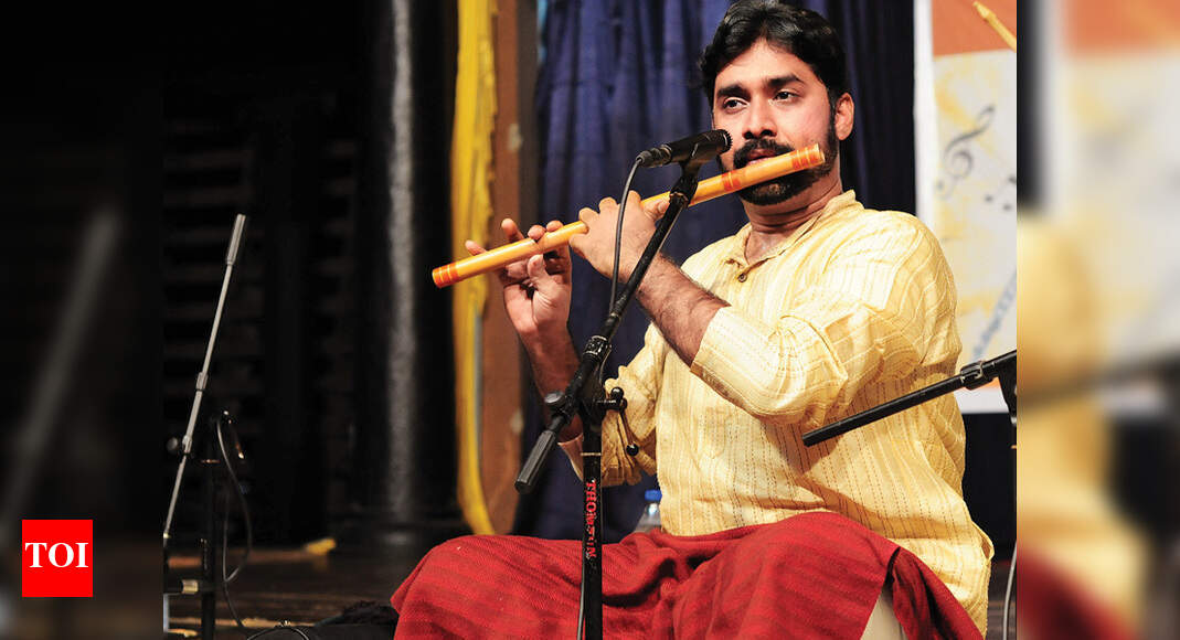 Vijayagopal Flute notes captivate capital city Kochi News Times of