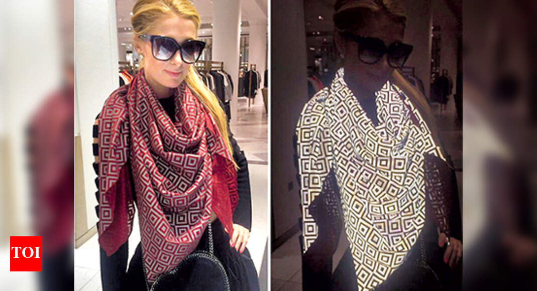 The antipaparazzi scarf is here Times of India