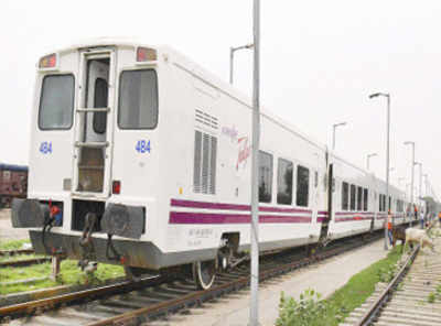 Second trial run of Talgo train conducted in Mathura