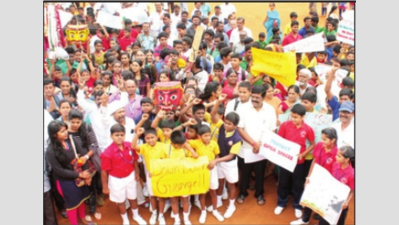 Indiranagar kids up in arms against stadium proposed on playground