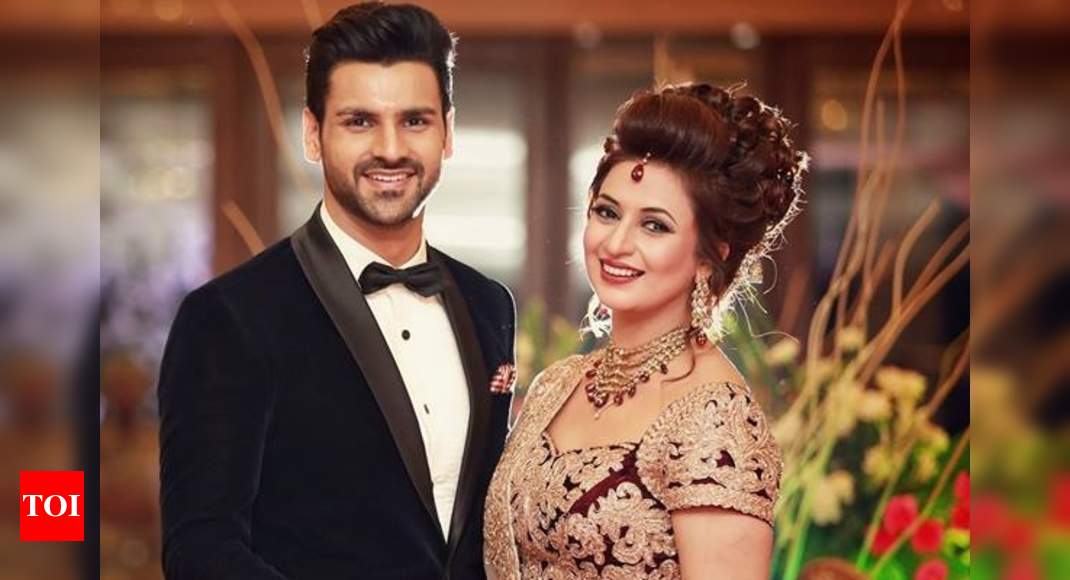 Divyanka tripathi 2025 reception dress