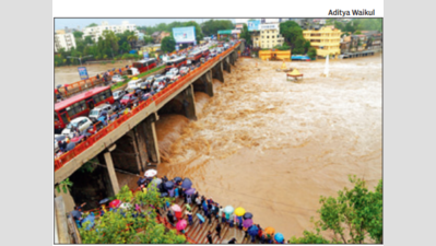 Nashik gets heaviest 24-hr July rain in a decade, Godavari touches danger mark