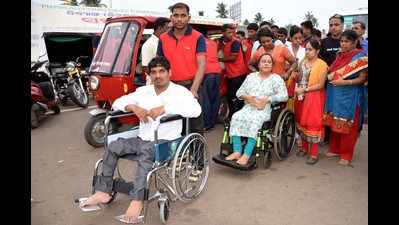 Special Jagannath darshan facility for physically challenged in Puri