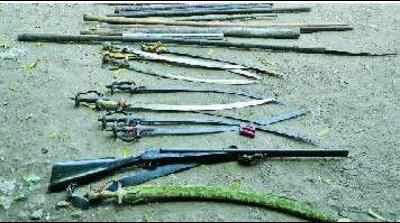 Koliyoor murder; Weapons recovered