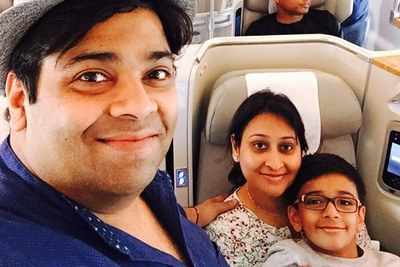 Kiku Sharda and family's US trip over, board flight to India