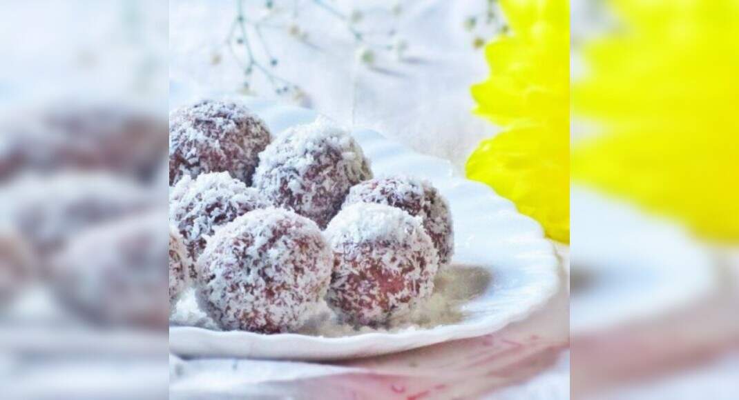 Almond and Date Energy Bites Recipe: How to Make Almond and Date Energy Bites Recipe | Homemade Almo
