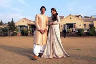 Has cricketer Imran Khan married again, for third time?