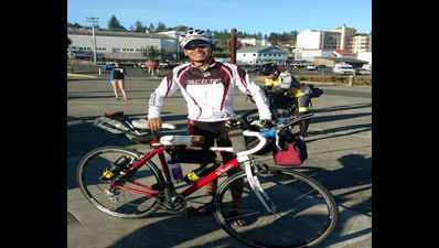 Bengaluru biker becomes first Indian to compelete the Trans Am Bike Race in US