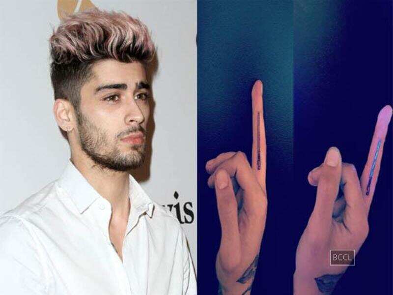 Zayn Malik Zayn Malik gets a lightsaber tattoo that actually glows