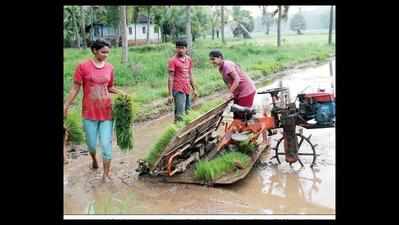 Every monsoon these girls turn farmers