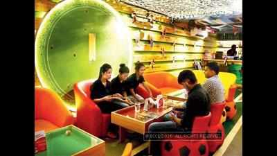 Topsy-turvy décor, a Bollywood-style welcome and chaat all the way from Mumbai: A pitt-stop at South Campus’ coolest cafés