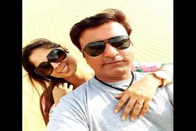Sangeeta Ghosh holidays with husband Shailendra Singh Rajput