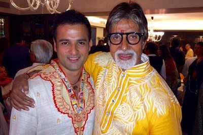 Rohit Roy over the years with megastar Amitabh Bachchan, see pics