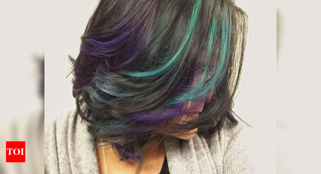Oil slick hair - Times of India