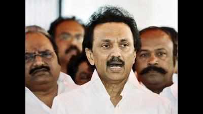 Palar check dam issue: Stalin asks TN govt to pass resolution against AP