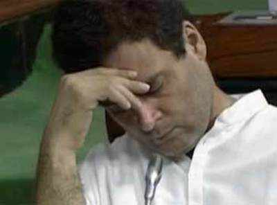 Rahul Gandhi caught napping in Lok Sabha again