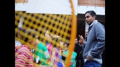 Gopichand's badminton academy at Greater Noida sports complex