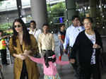 Celebs at airport