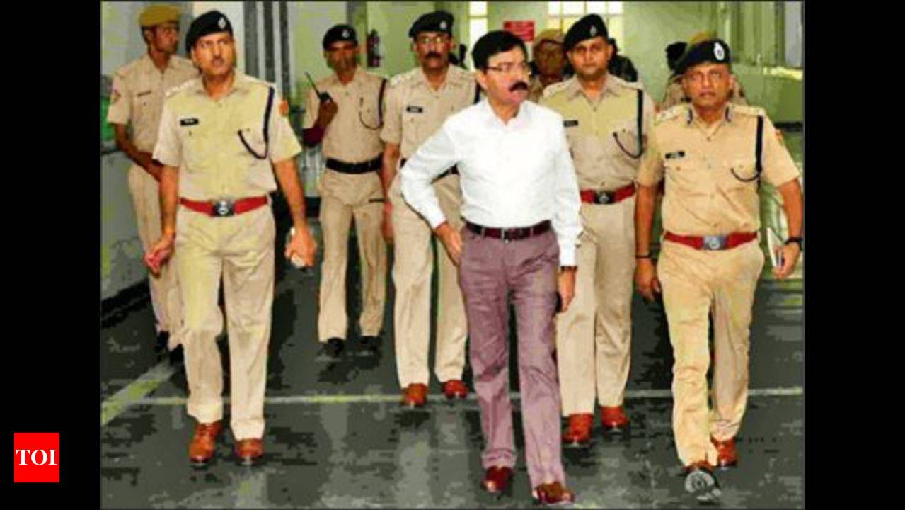 Police Officer in Khaki Pants