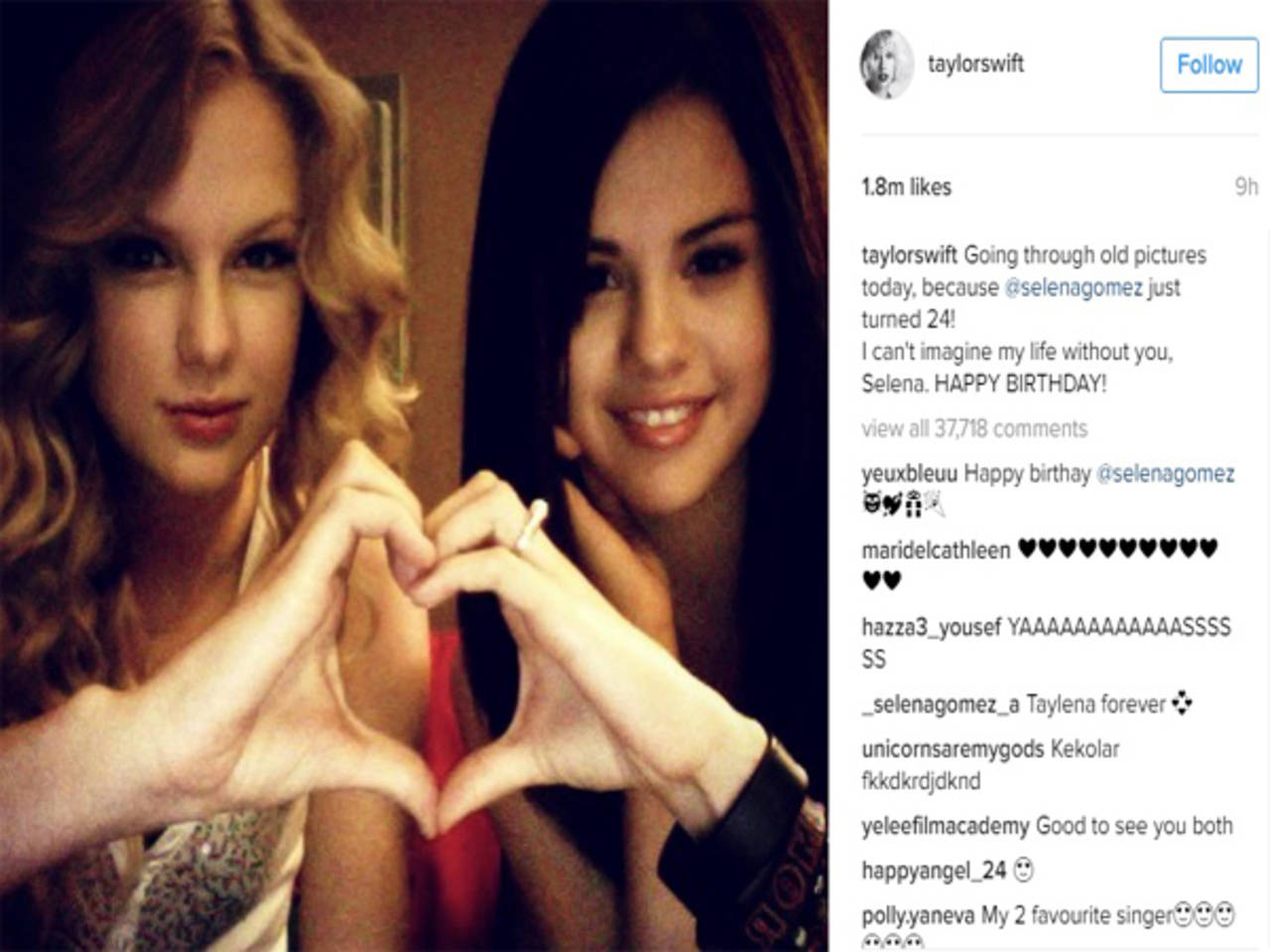 Taylor Swift & Selena Gomez Hang Out Together In Cute Instagrams