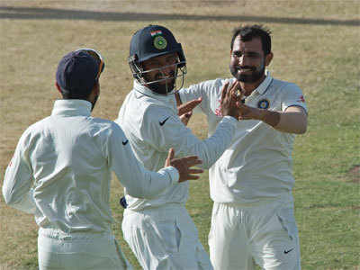 1st Test: India tighten screws on West Indies