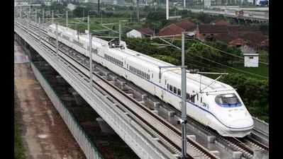 'No plan for running bullet train from city'