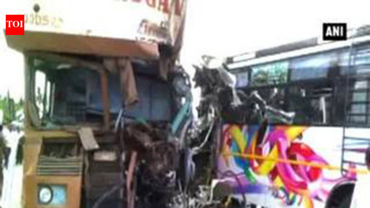 Tamil Nadu: 10 dead, 33 injured after bus collides with lorry