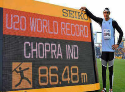Neeraj Chopra wins javelin gold with new U-20 World Record