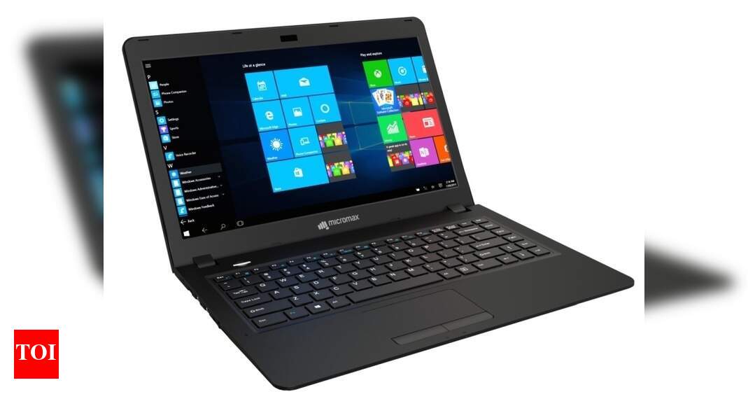 Micromax announces two laptop series, Ignite and Alpha - Times of India