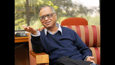 Seeking jobs abroad not injustice to country: N Murthy