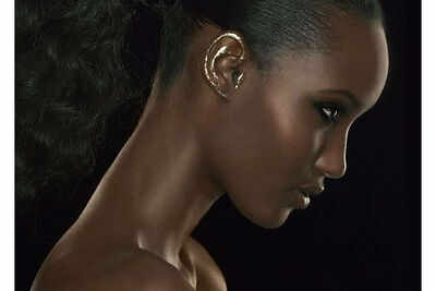 Have you tried ear makeup? - Times of India
