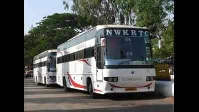 Vardhanthi fete: Private buses ferry devotees