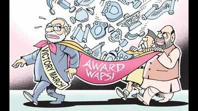 'Award wapsi a political stunt only'