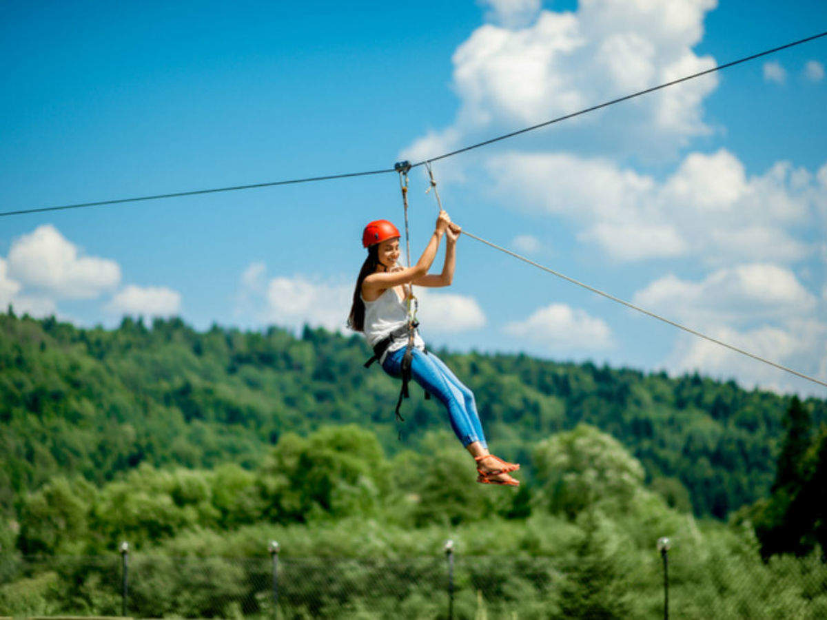Jump through the trees and fly on a zip line - Bali: Get the Detail of Jump  through the trees and fly on a zip line on Times of India Travel