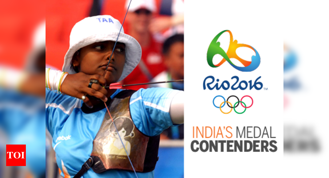 Infographic Indias Medal Contenders Deepika Kumari Rio 2016 Olympics News Times Of India