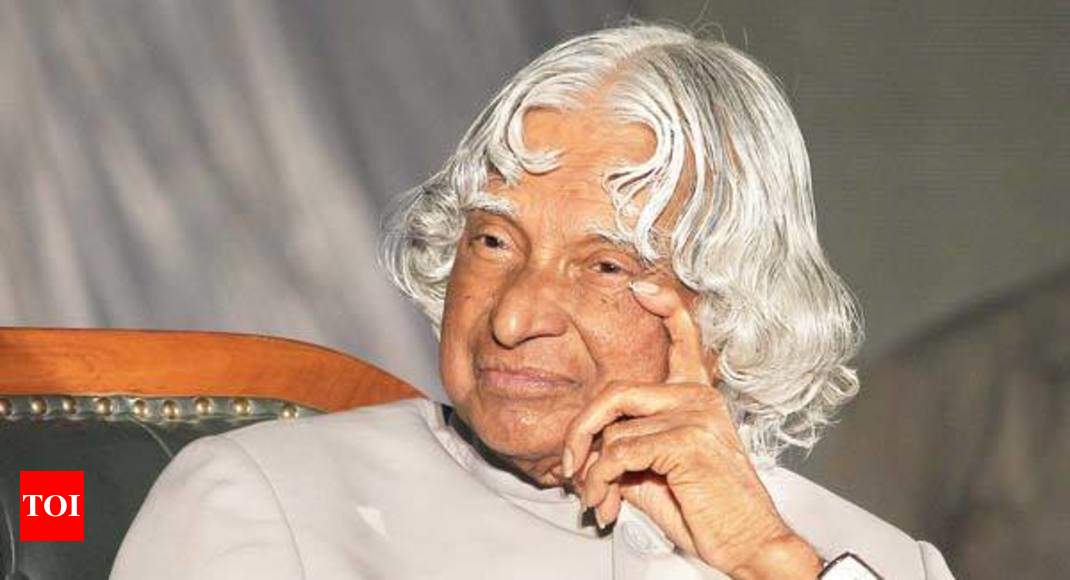 Hairstylist behind Kalam cut reveals how it came about - Times of India