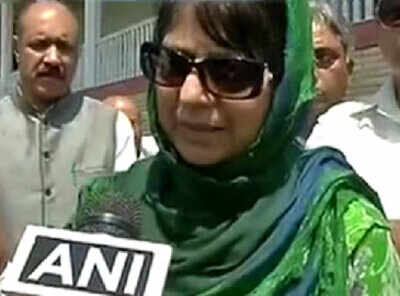 Forces were unaware of Wani's presence: Mehbooba