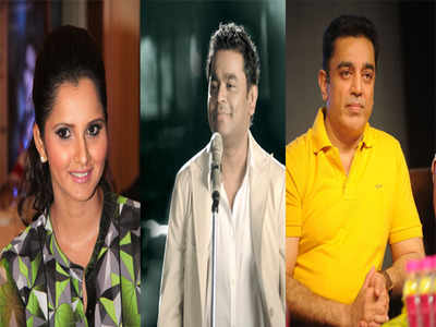 Show us the money, say A R Rahman, Sania Mirza, Kamal Haasan