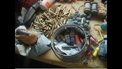Explosives seized from Bastar dist