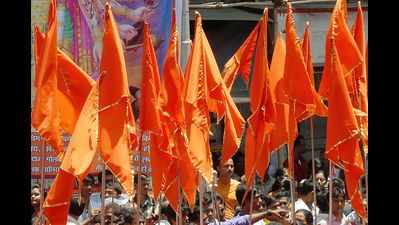 Hindutva supporters protest over teaching Arabic to kids