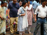 Rajjat Barjatya’s funeral ceremony