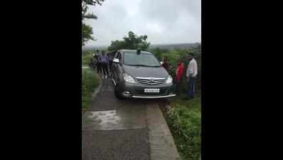 When the commissioner's son took his Innova for a morning stroll in Biodiversity park
