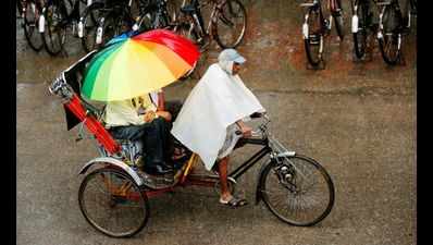Sunday rain cools city, gear up for heavy spell this week