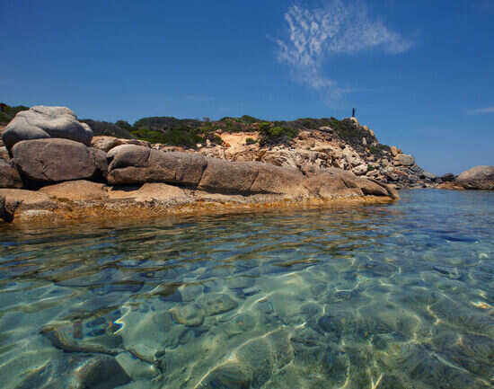 Cala Sinzias Beach