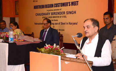 Customer meet for increasing steel use in Haryana