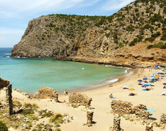 Punta Molentis Beach