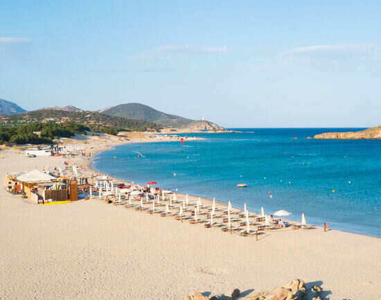 Su Giudeu Beach